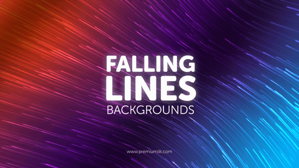 Falling Lines Backgrounds - 18