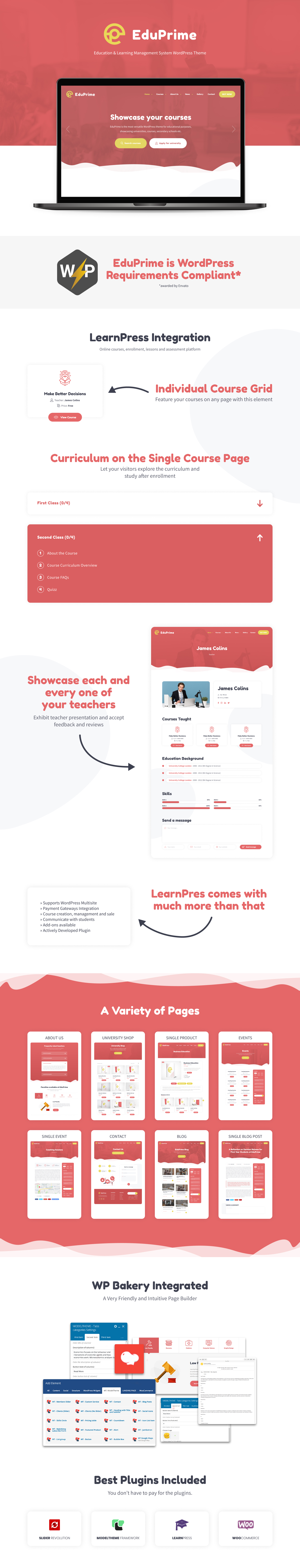 EduPrime - Tema WordPress de educação e LMS - 1