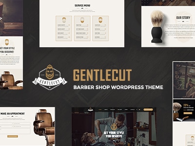 Gentlecut - Hair Salon and Barbershop WordPress Theme