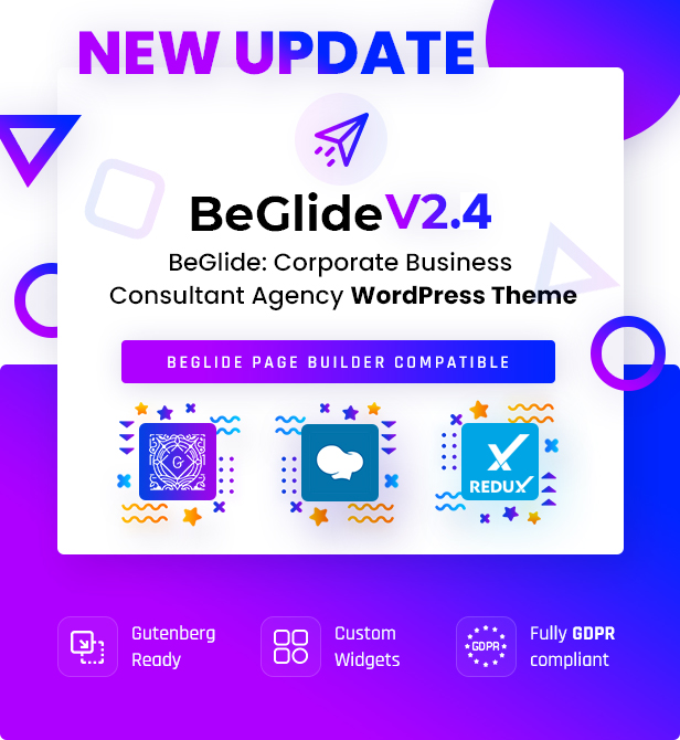 BeGlide: Corporate Business Consultant Agency WordPress Theme - 4