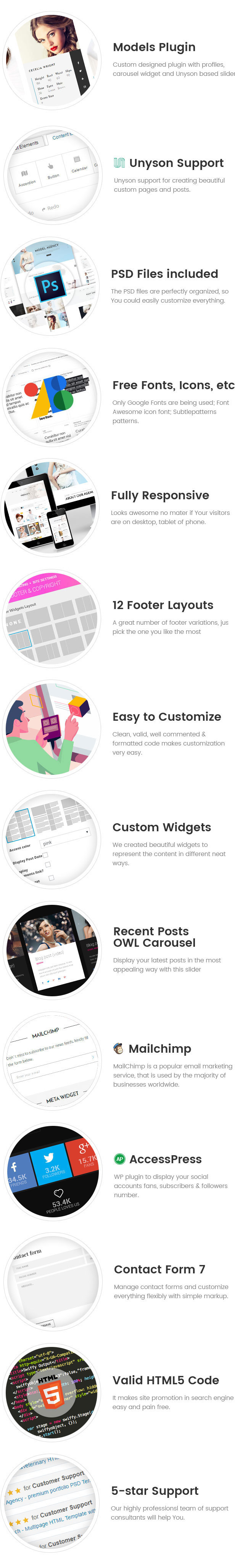 Look - fashion and model portfolio WordPress theme