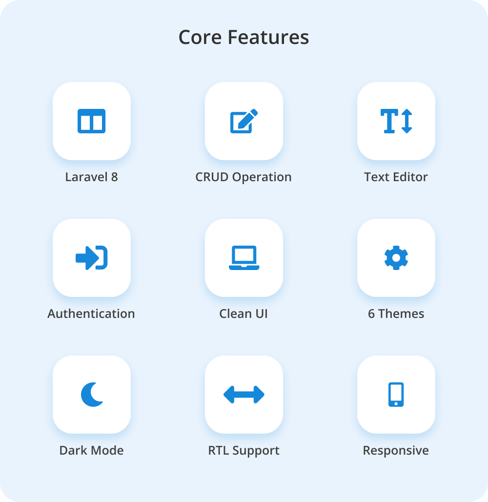 SuperCrud - Laravel React Blog CMS, Crud Builder - 6