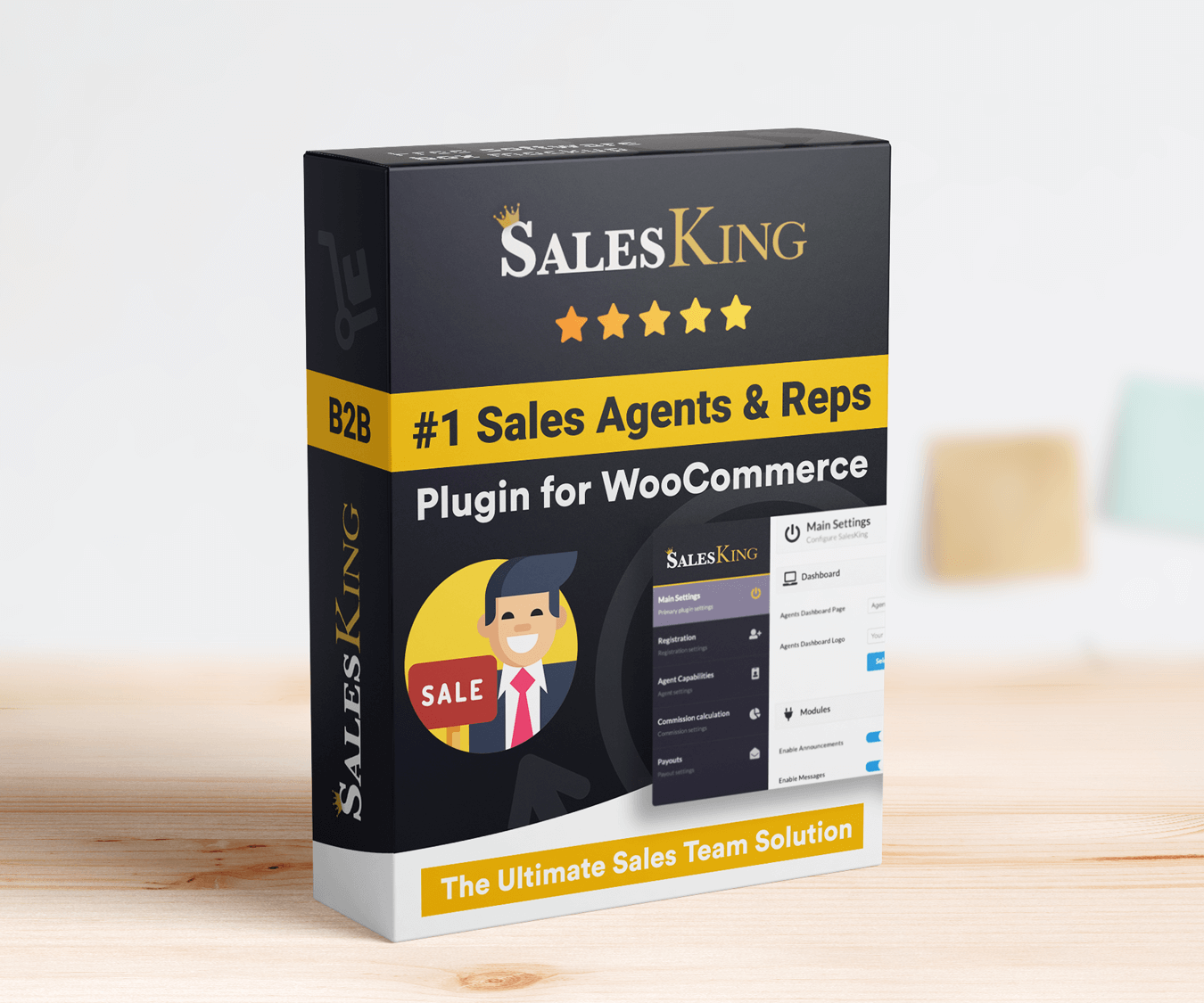 SalesKing - Ultimate Sales Team, Agents & Reps Plugin for WooCommerce - 2