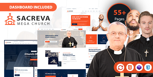 Sacreva Church HTML5 Template