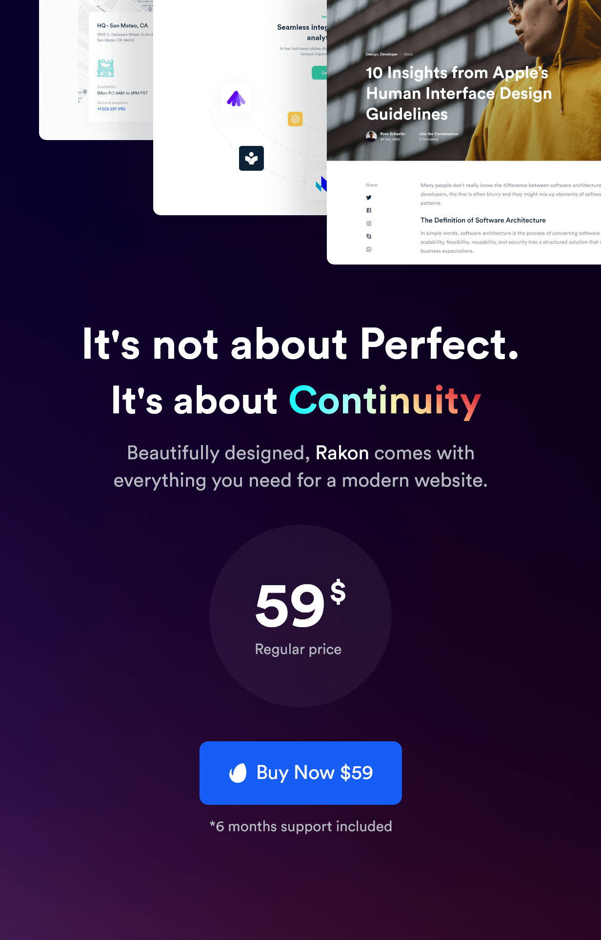 Rakon - Creative Multi-Purpose Landing Page HTML5 Template (RTL Supported) - 13