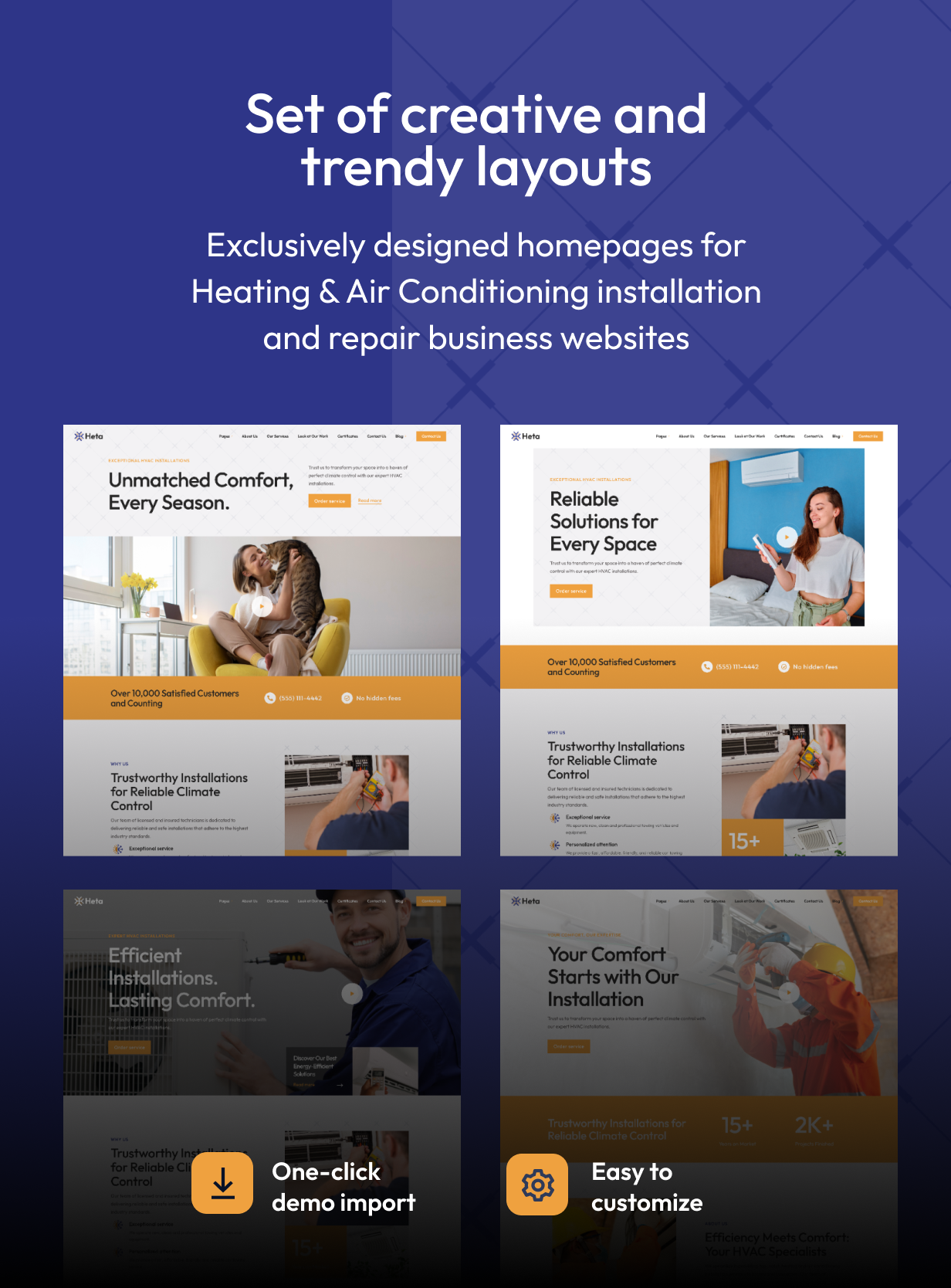 Heta - Heating & Air Conditioning WordPress Theme