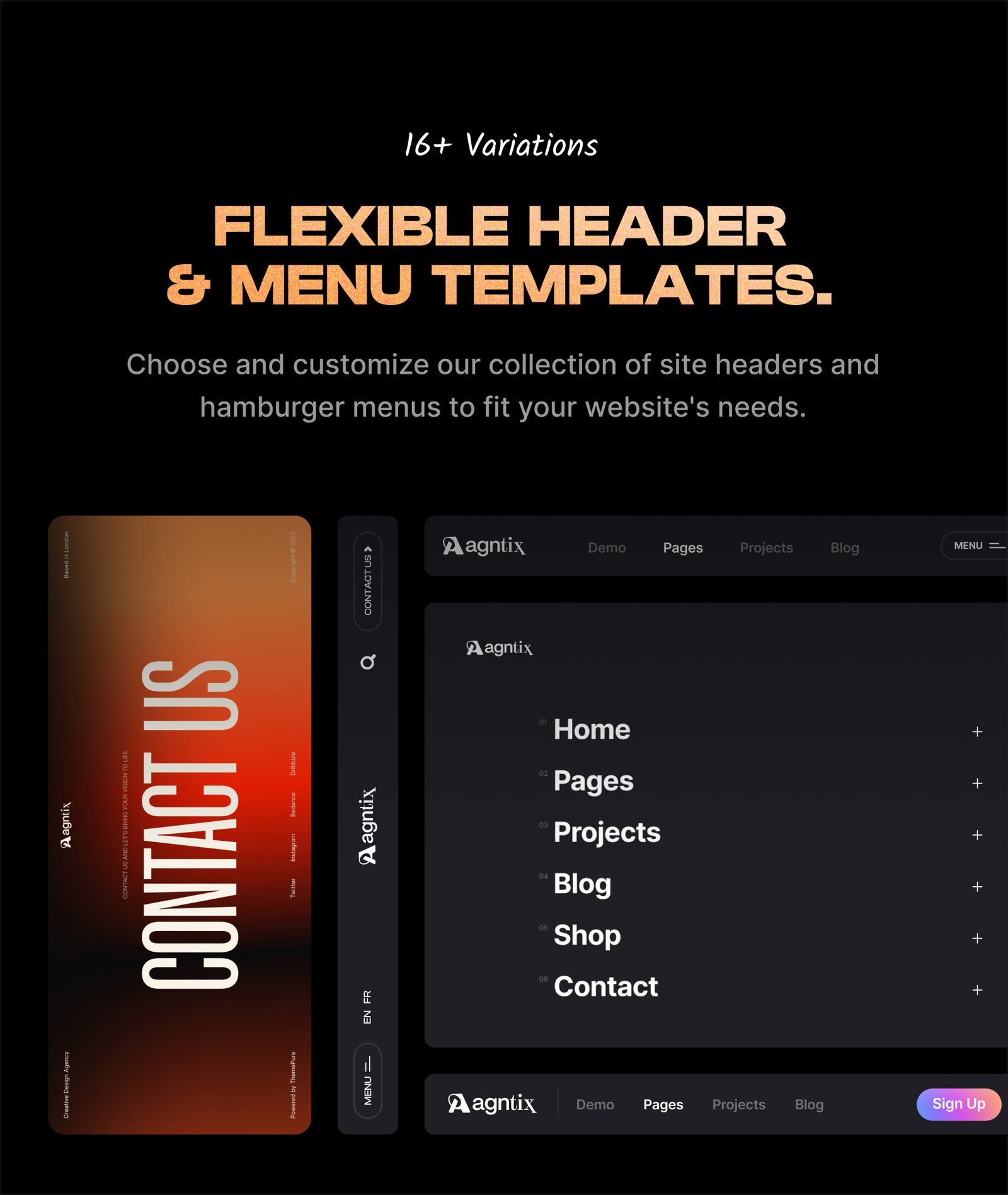 Agntix - Digital Agency & Creative Portfolio WordPress Theme