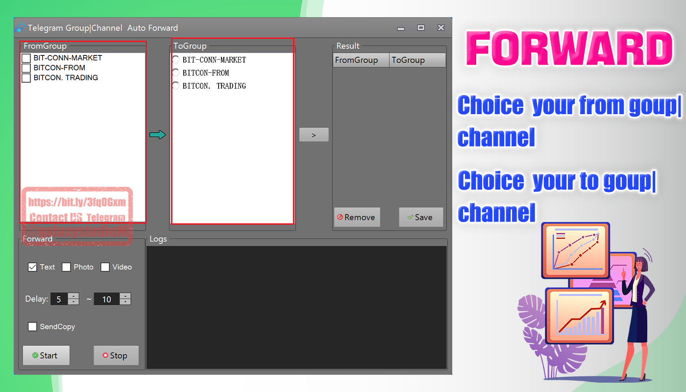 Telegram Auto Group|Channel Forward Message