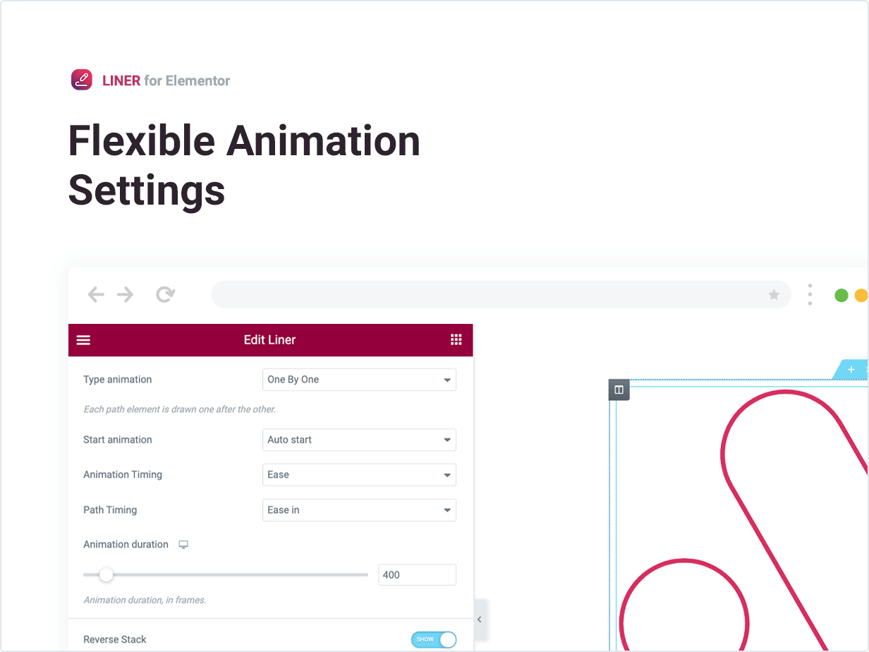 Flexible Animation Settings