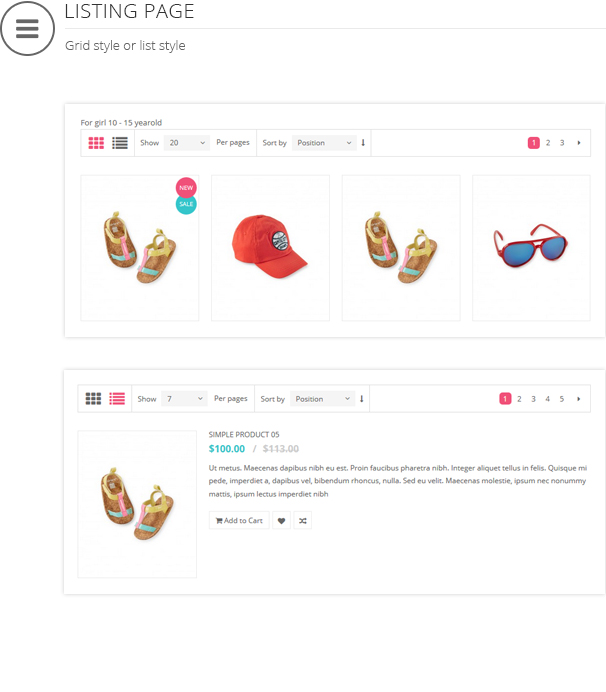 SNS Trella - Responsive Magento Theme - 9