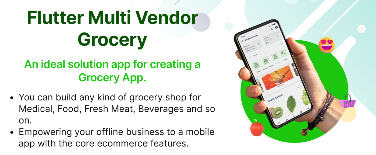 Flutter Grocery Best Grocery App on Envato