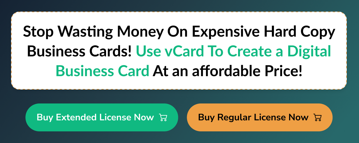 vCard SaaS - Digital Business Card Builder - Bio Links Builder - 43