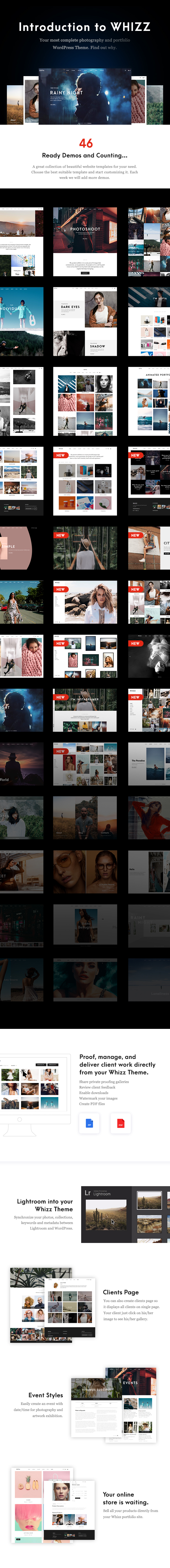 Whizz Photography WordPress Theme - 5