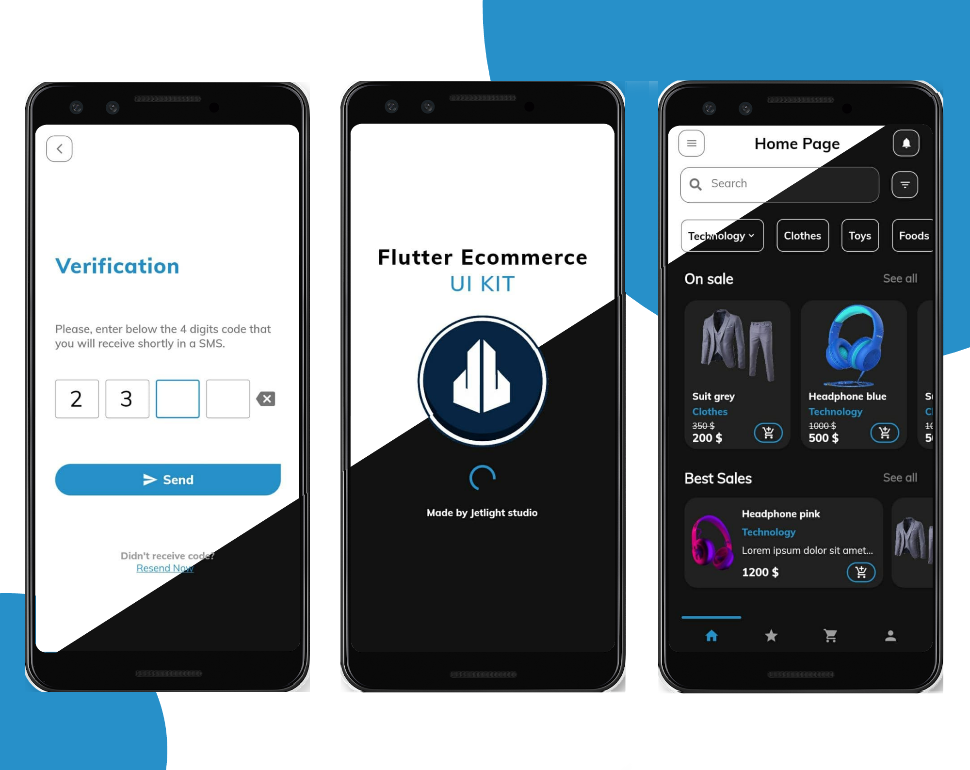 Flutter E-Commerce UI Kit - 5
