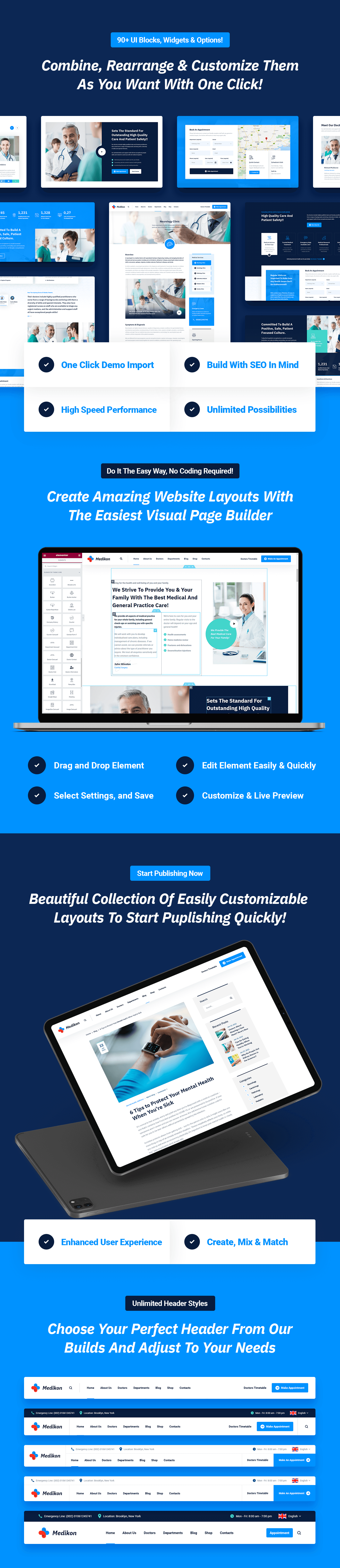 Medikon - Health & Medical WordPress Theme - 8