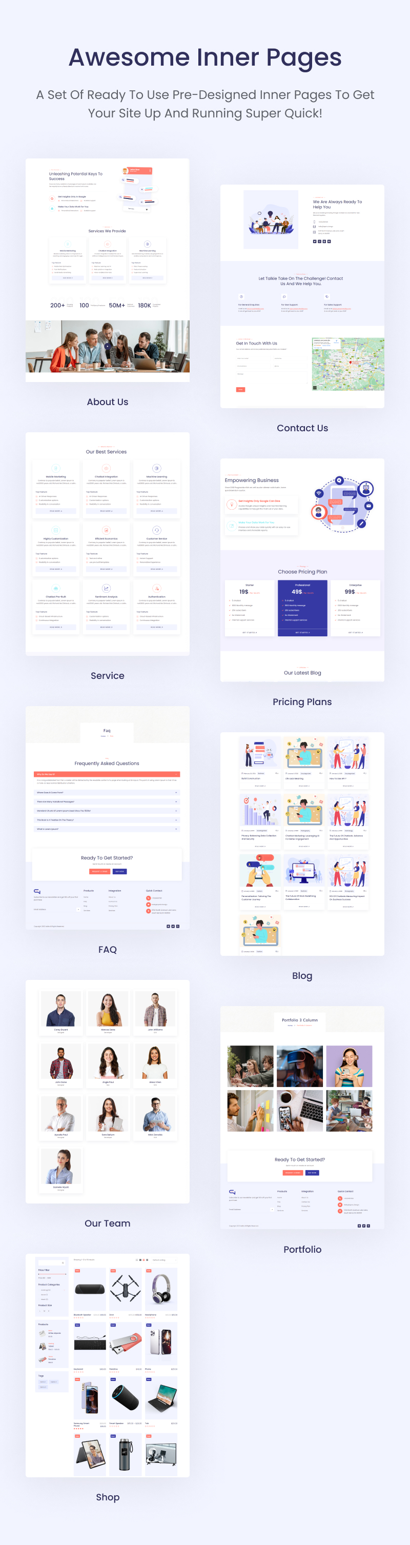 Talkie - Chatbot and Tech Startup WordPress Theme - 8