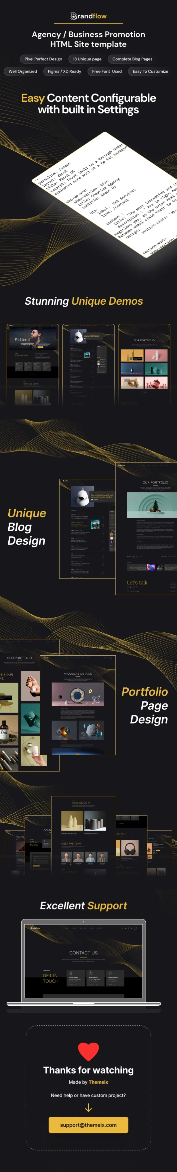 Brandflow - Agency and Business Jekyll Theme - 1