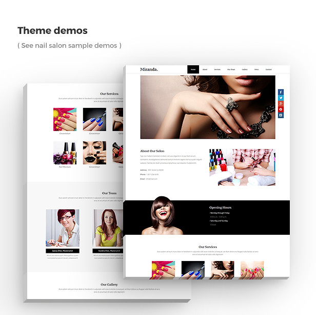 Miranda - Beauty and Nail Salon Muse Template - 10