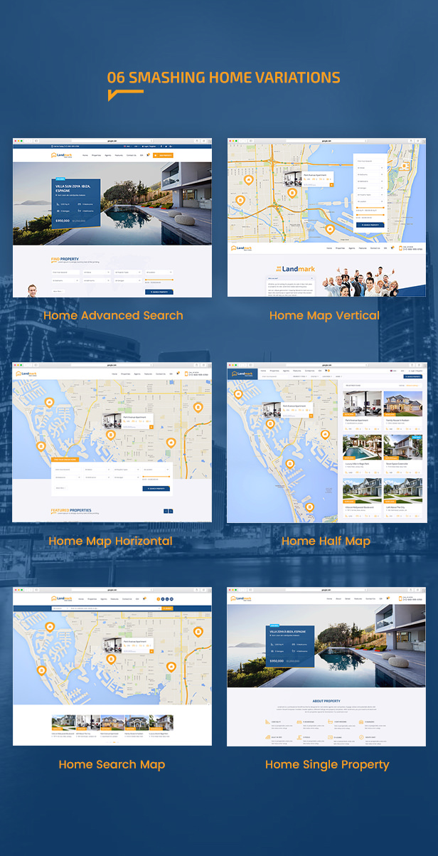 Landmark - Real Estate WordPress Theme