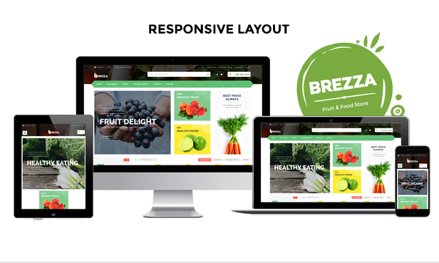 Fruit Store responsive theme