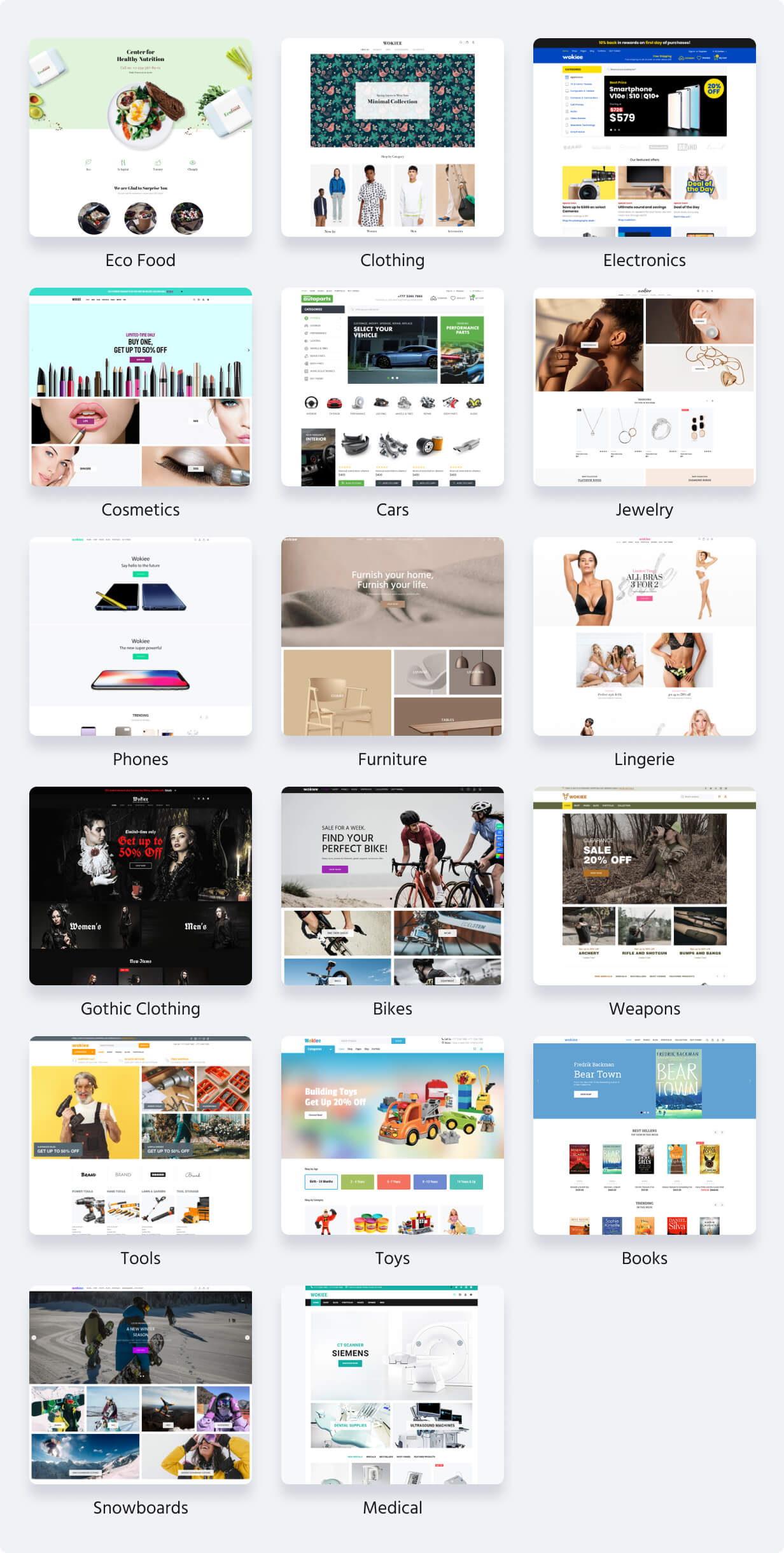 Wokiee Multipurpose Shopify Theme By P Themes Themeforest