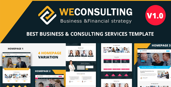 WECONSULTING - Responsive BootStrap Drupal 8 Theme