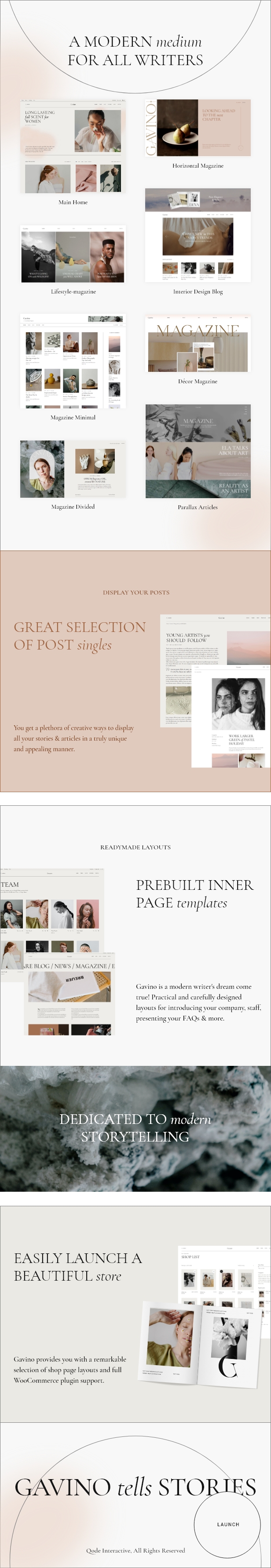 Gavino - Lifestyle Magazine and Blog WordPress Theme - 2