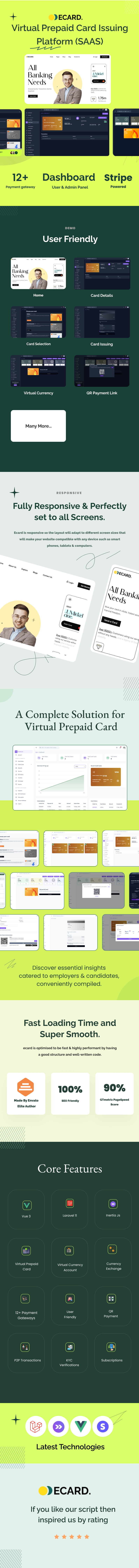 E-Card - Virtual Prepaid Card Issuing Platform (SAAS). - 4