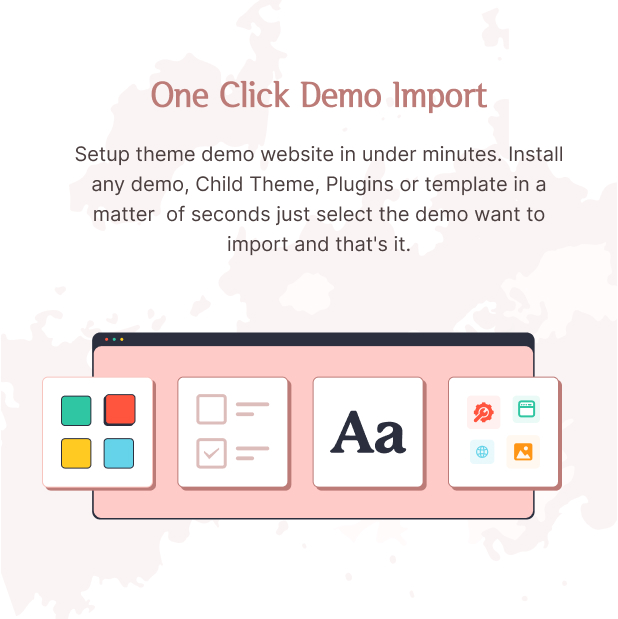 wedding and event one click demo