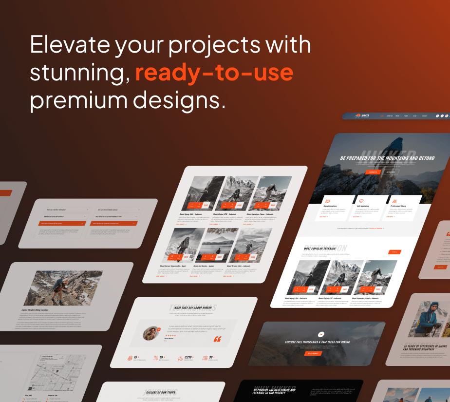 Hikker – Hiking & Mountain Trekking FSE WordPress Theme - 5