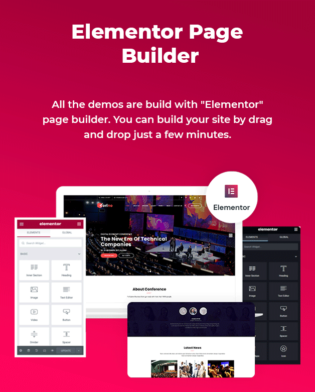 Elementor Builder Available