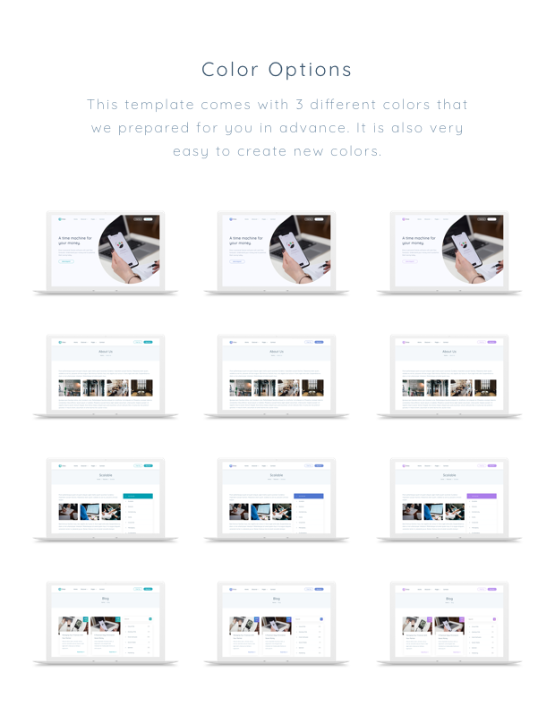 Enso - Agency, Startup and SaaS Template - 1