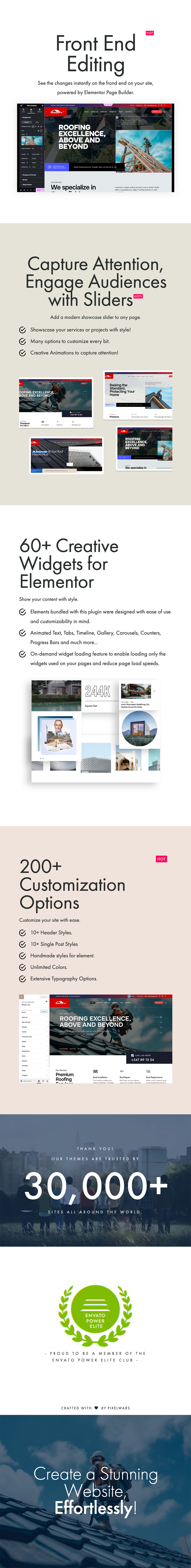 Roofy - roofing services theme by pixelwars