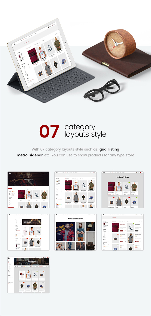 Mr.Bara - Responsive Multi-Purpose eCommerce WordPress Theme - 16