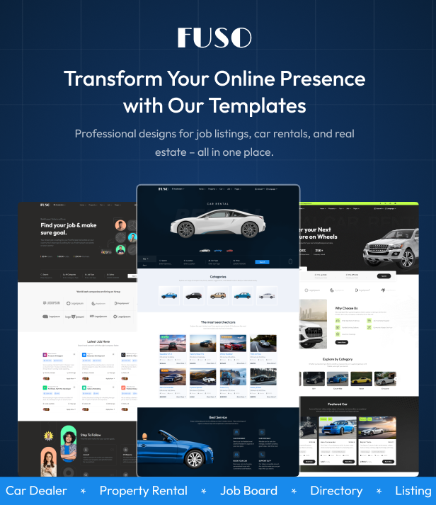 Fuso – Transforming Online Listings Next Template