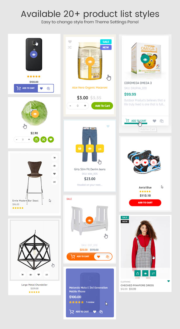 Infinit - Shopify Product List Styles
