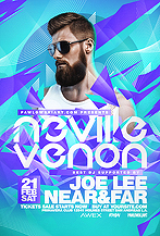 Electro DJ Concert Party Flyer Template