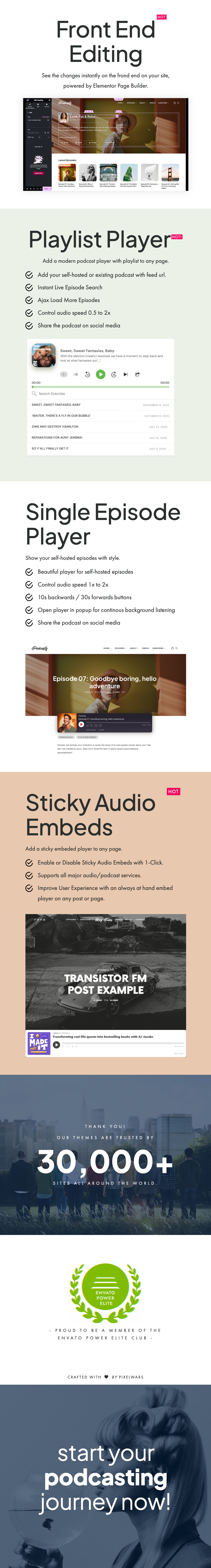 Podcasty - WordPress Podcast Theme