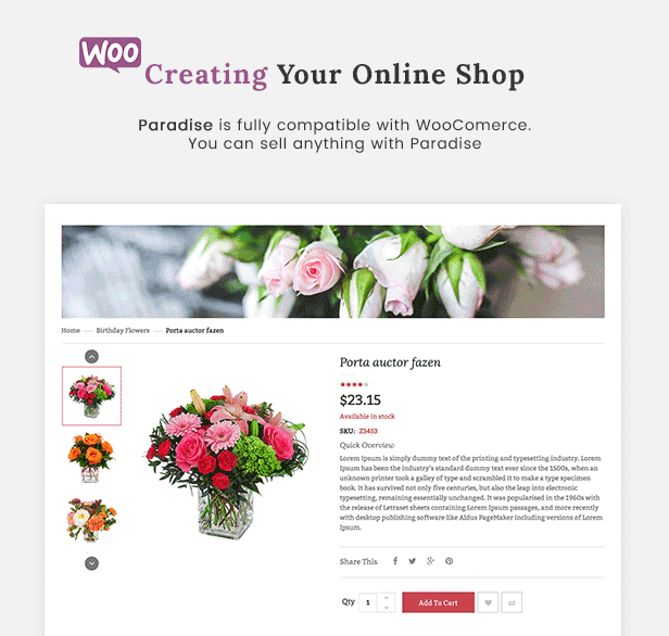 Responsive WooCommerce WordPress Theme - Woocommerce