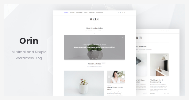 Orin WordPress Theme