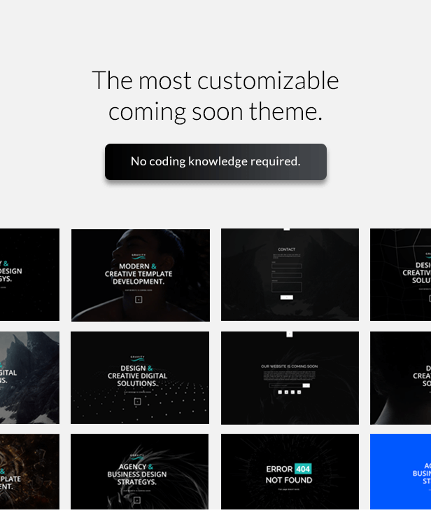 Gravity - Multi-Purpose Coming Soon Theme - 1