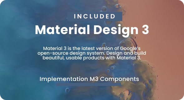 MaterialX - Android Material Design UI 3.3 - 1