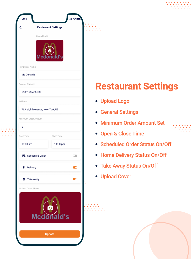 StackFood Multi Restaurant - 食品订购餐厅应用程序 v6.1.0-第3张图片-Ceacer网络