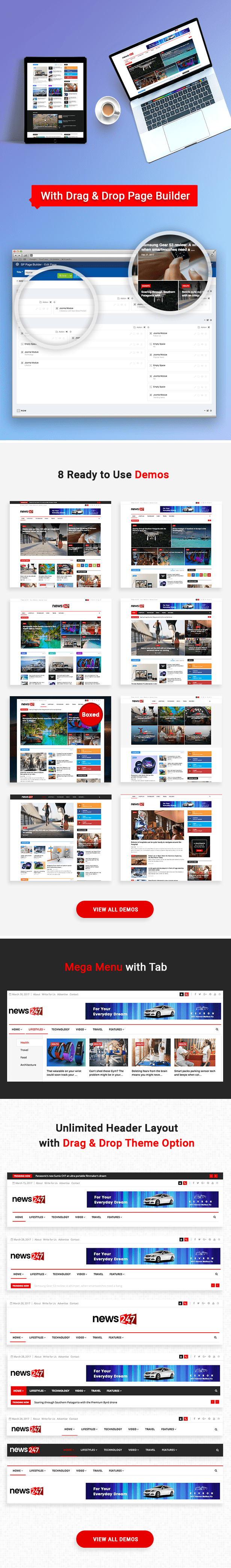 24News247 Joomla Template