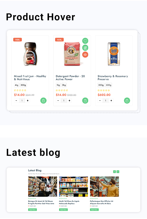 Upbasket - Multipurpose Grocery & Supermarket OpenCart Theme - 5