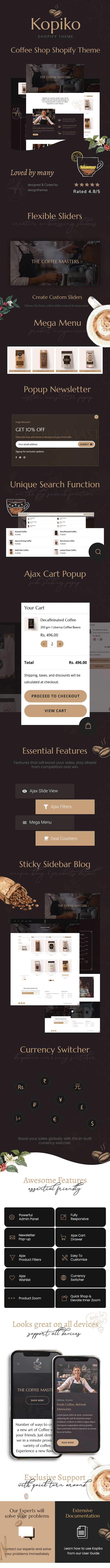 Kopiko - Coffee Shop Shopify Theme - 1