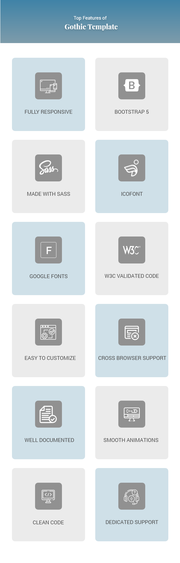 Gothic - Architecture Bootstrap 5 HTML Template - 2