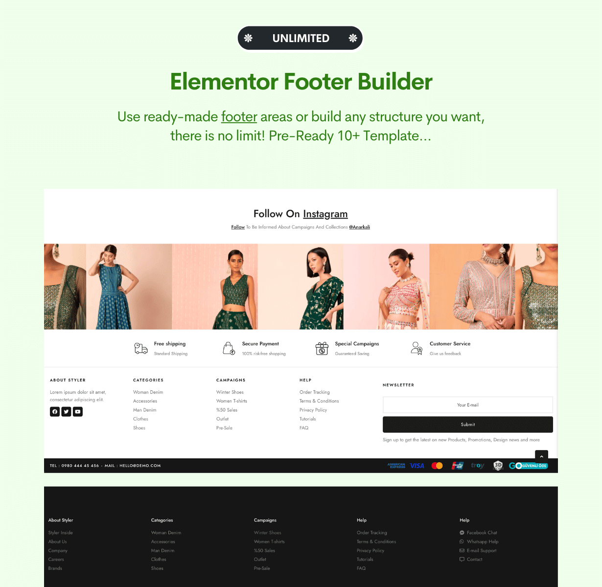 Anarkali - Fashion Shop Ecommerce Elementor Theme - 3