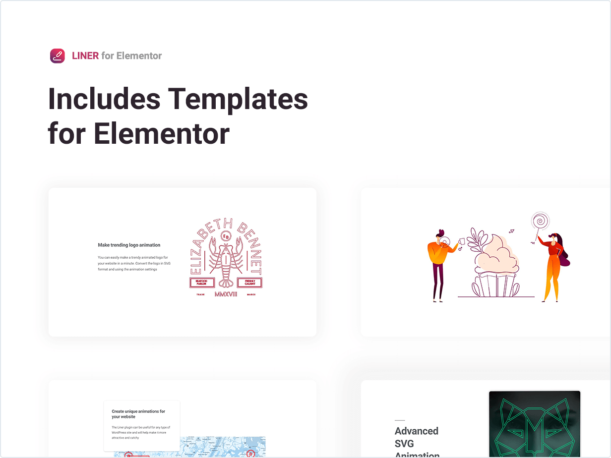 Includes Templates for Elementor