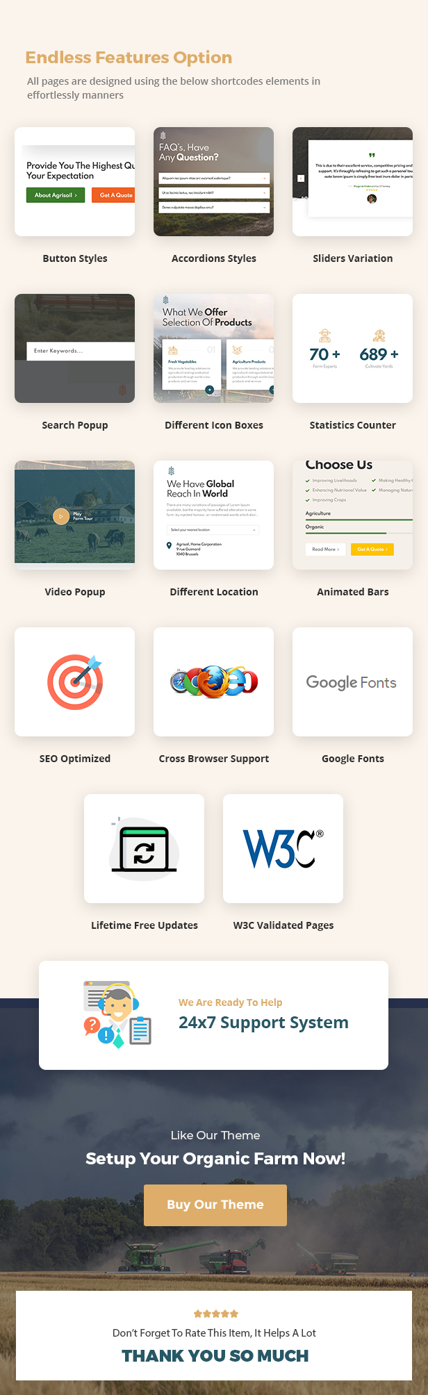 Agrisoil - Agriculture & Organic Farm WordPress Theme